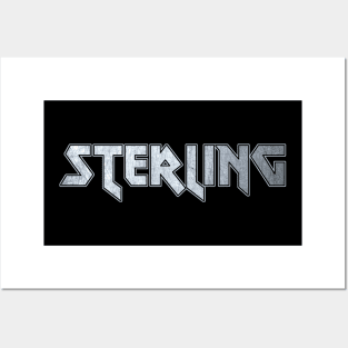 Heavy metal Sterling Posters and Art